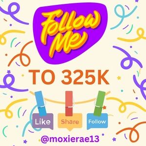 FOLLOW ME TO MY NEXT MILESTONE 325K🎉🎊😊 HOW QUICK CAN I GET THERE!?